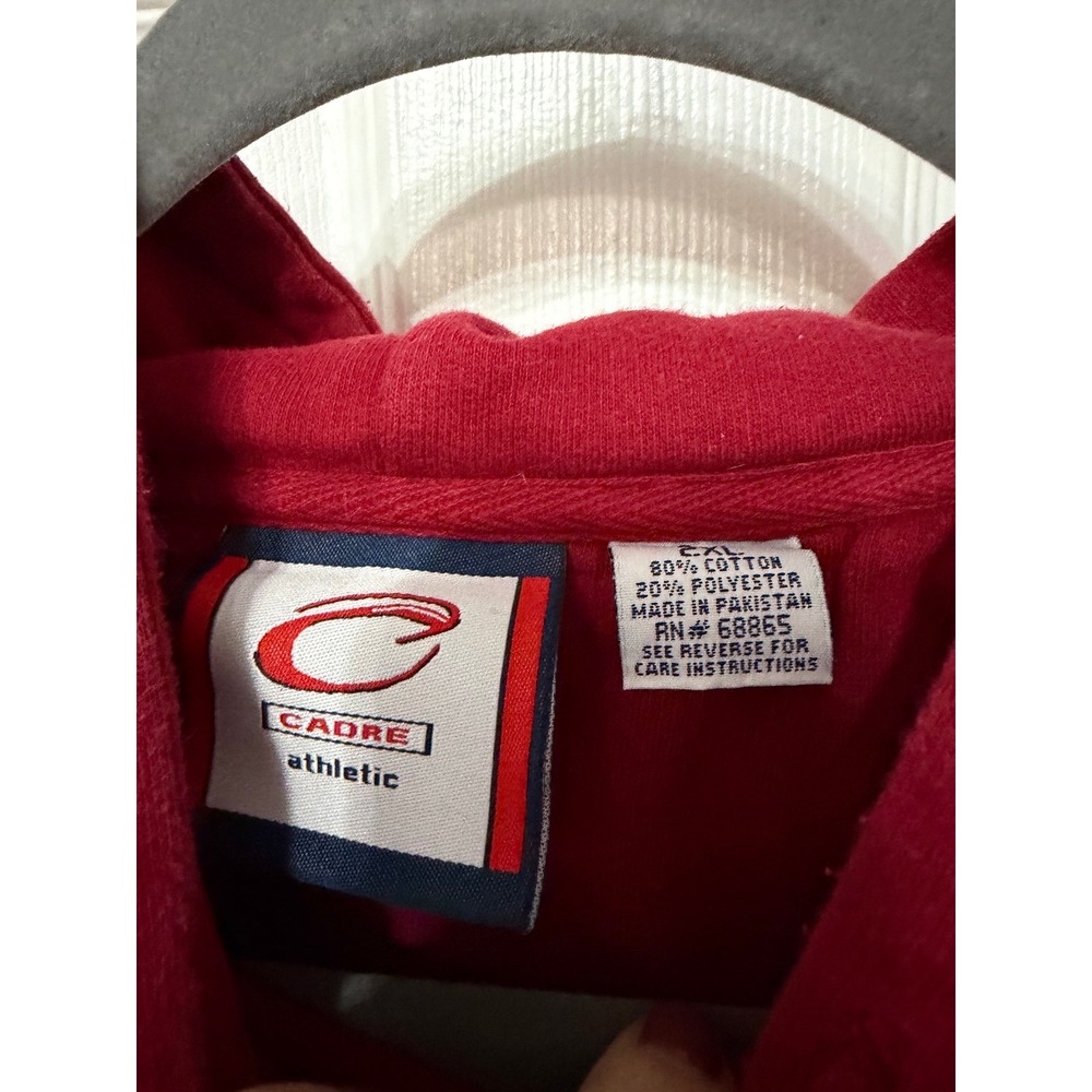Cadre Athletic USC Trojans Hoodie‎ Mens 2XL Cardinal Red Embroidered Sweatshirt - Picture 3 of 5